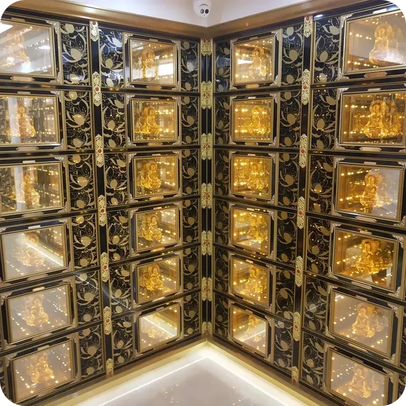 Urn Storage Rack