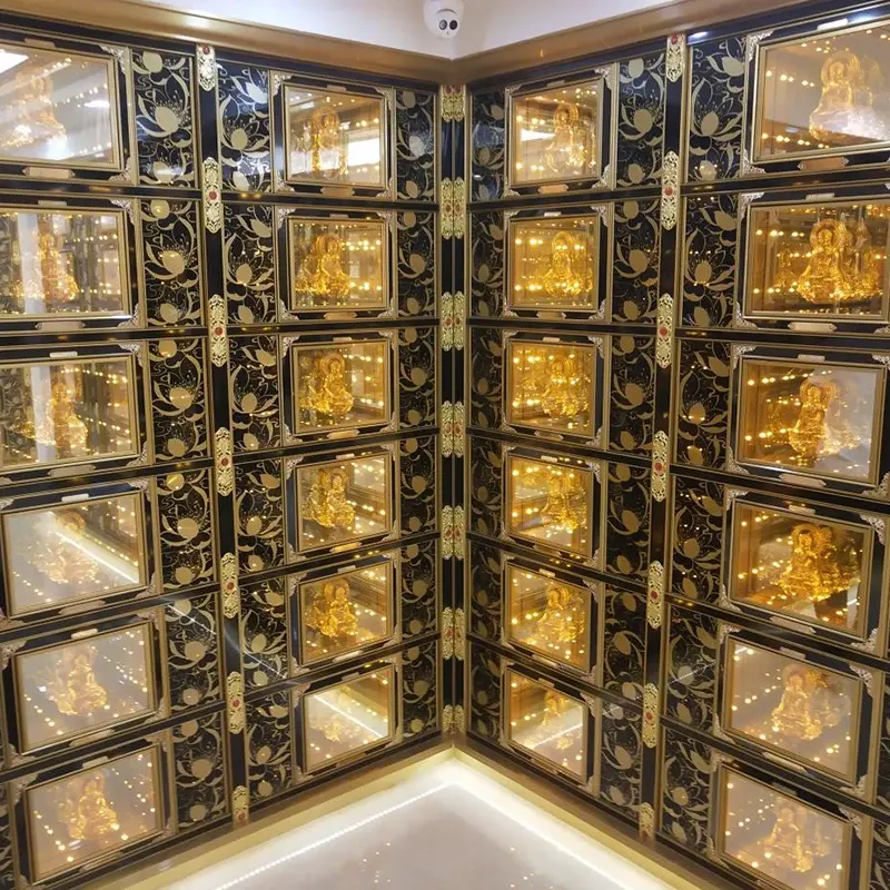 Smart Urn Storage Rack For Funeral Homes